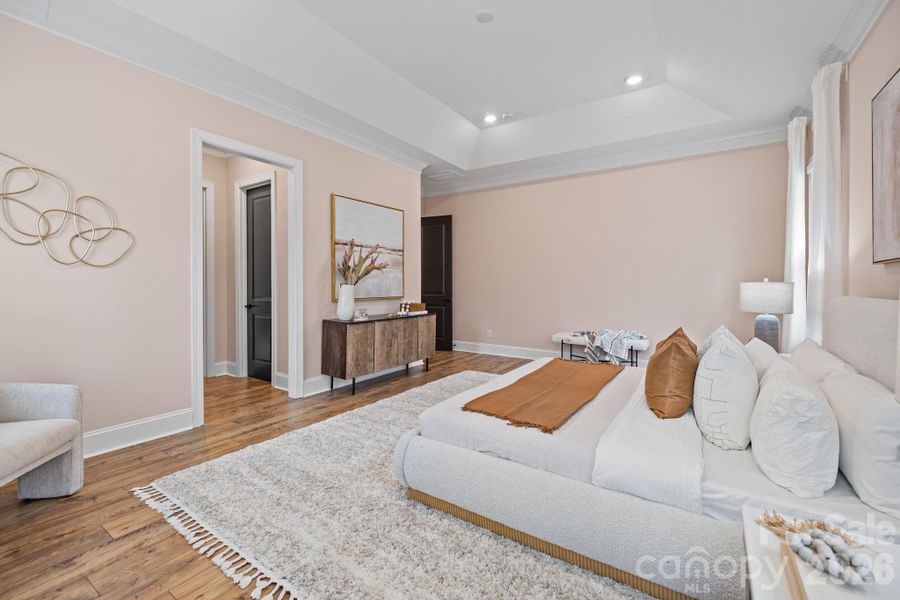 Furnished interior view inside a new home in , Indian Trail (Image 31).