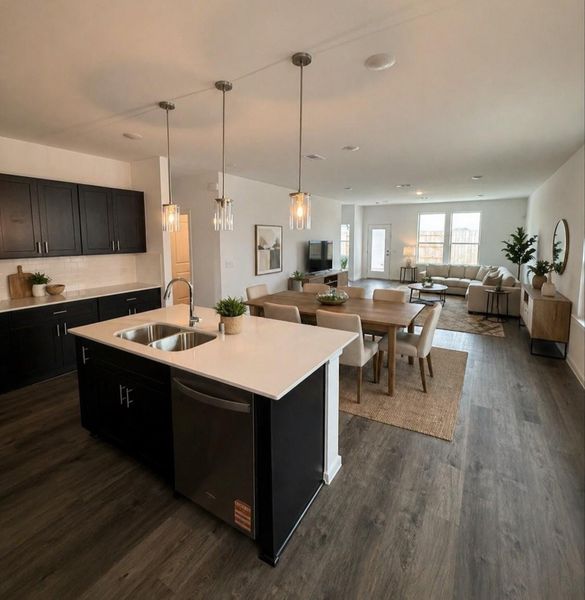 Furnished interior view inside a new home in River Ranch, Dayton (Image 5).