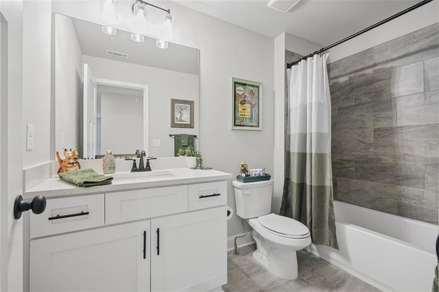 Furnished interior view inside a new home in , Douglasville (Image 8).