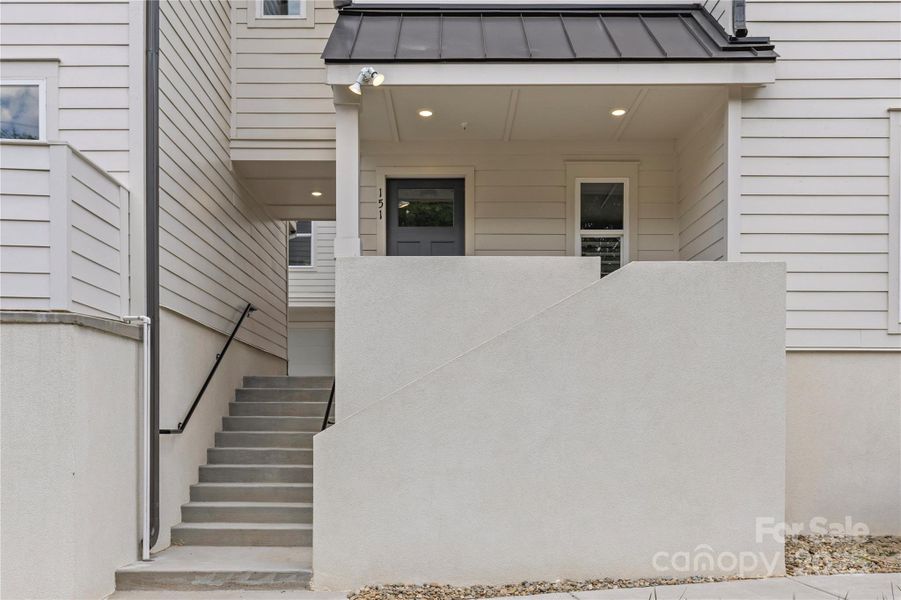 Front exterior of a new home in , Charlotte, NC, highlighting curb appeal (Image 2).