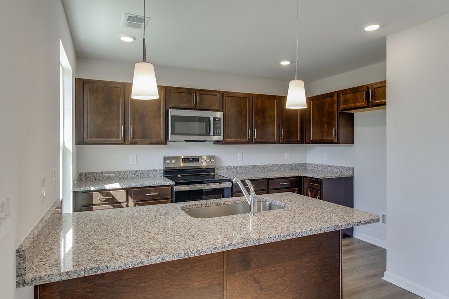 Furnished interior view inside a new home in Astoria, Columbia (Image 6).