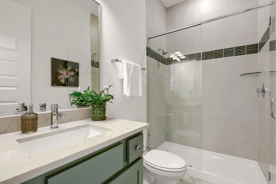 Furnished interior view inside a new home in , Dripping Springs (Image 19).