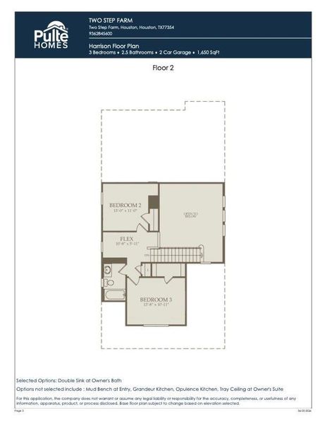2nd Floor plan
