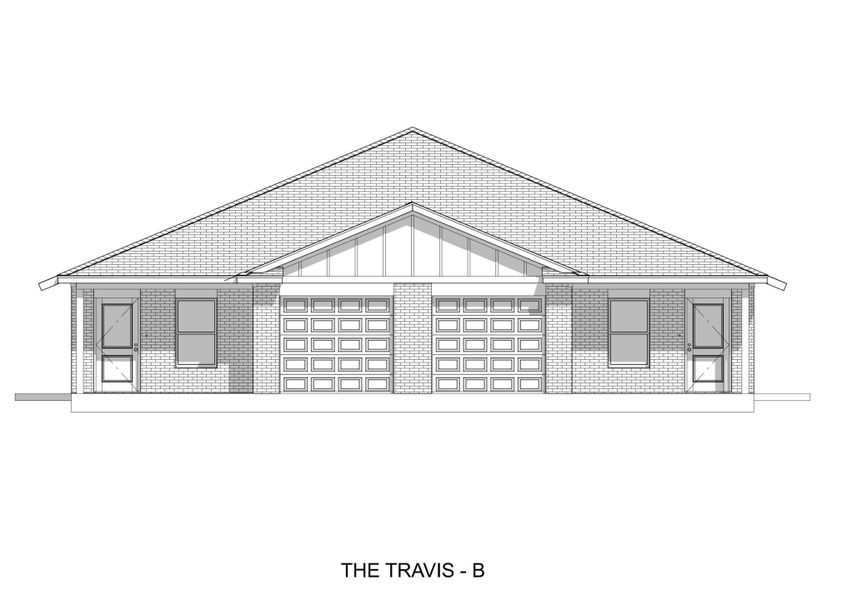 Representative rendering of the exterior for the The Travis by Flintrock Builder (Image 2). Representative rendering of the exterior for the The Travis by Flintrock Builder (Image 2).