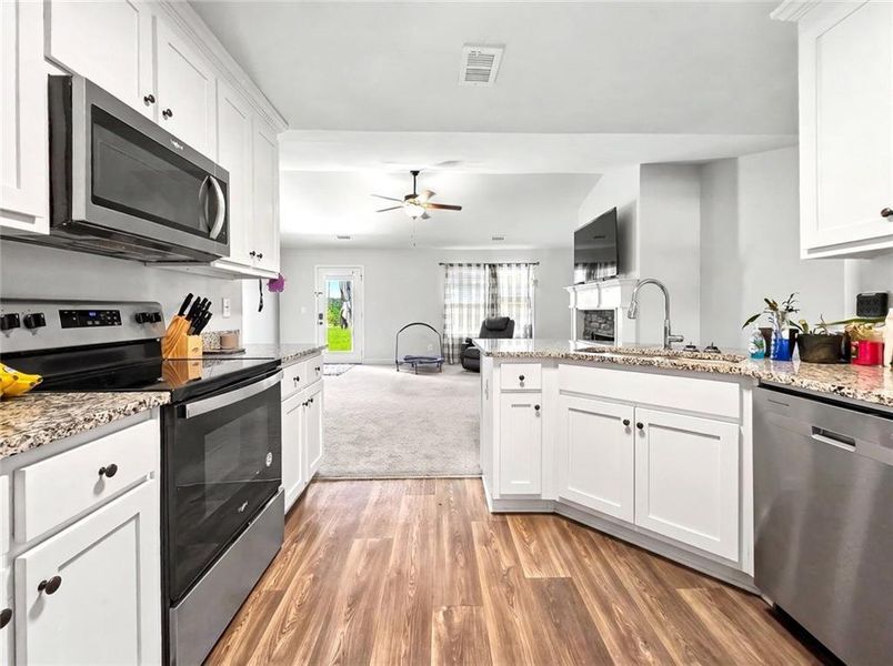 Furnished interior view inside a new home in , Winterville (Image 15).