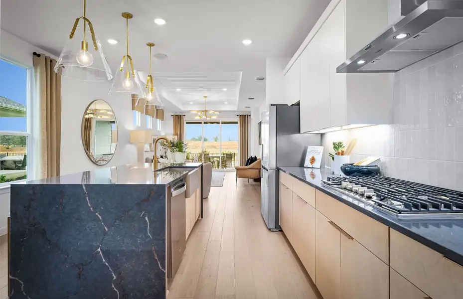 Representative furnished interior of a home built from the Hallmark by Del Webb in Sun City Texas, Georgetown (Image 7).