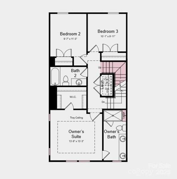 Additional highlights include: gourmet kitchen, fireplace, ledge at primary shower, sky terrace, custom Model Home design selections.