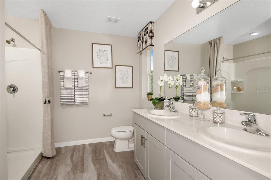 Furnished interior view inside a new home in Two Rivers, Zephyrhills (Image 10).