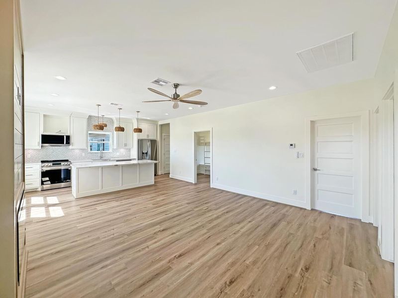 Spacious, unfurnished interior of a new home in , Bolivar Peninsula (Image 12). Spacious, unfurnished interior of a new home in , Bolivar Peninsula (Image 12).