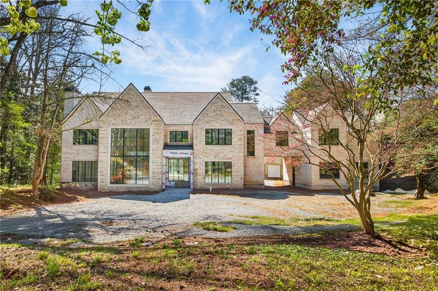 Front exterior of a new home in , Atlanta, GA, highlighting curb appeal (Image 20). Front exterior of a new home in , Atlanta, GA, highlighting curb appeal (Image 20).