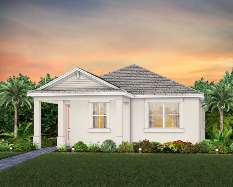 Representative exterior photo of a completed home built from the Beacon II by Pulte Homes in SeaFlower, Bradenton, FL (Image 12). Representative exterior photo of a completed home built from the Beacon II by Pulte Homes in SeaFlower, Bradenton, FL (Image 12).