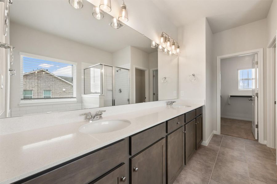 Furnished interior view inside a new home in The Cottages at La Cima, San Marcos (Image 7).