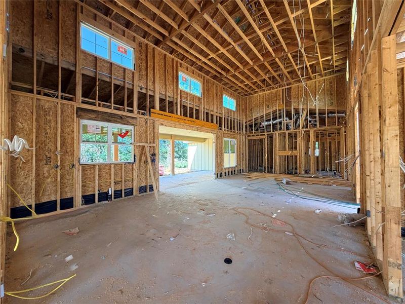 In-progress construction of a new home in Monarch Manor, Poolville, TX (Image 4).