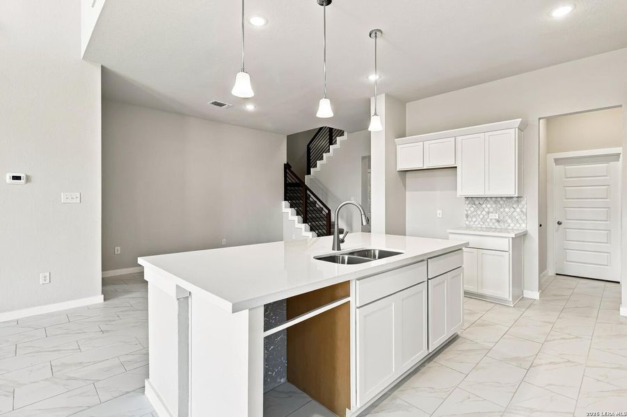 Furnished interior view inside a new home in Cordova Crossing, Seguin (Image 8).