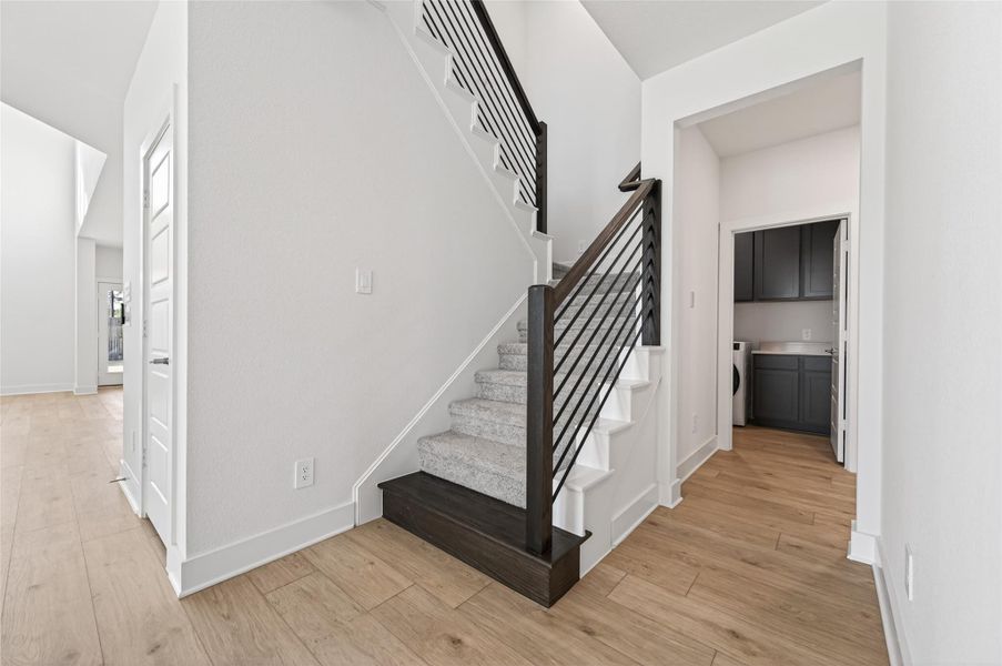 Spacious, unfurnished interior of a new home in Sorella, Tomball (Image 38).