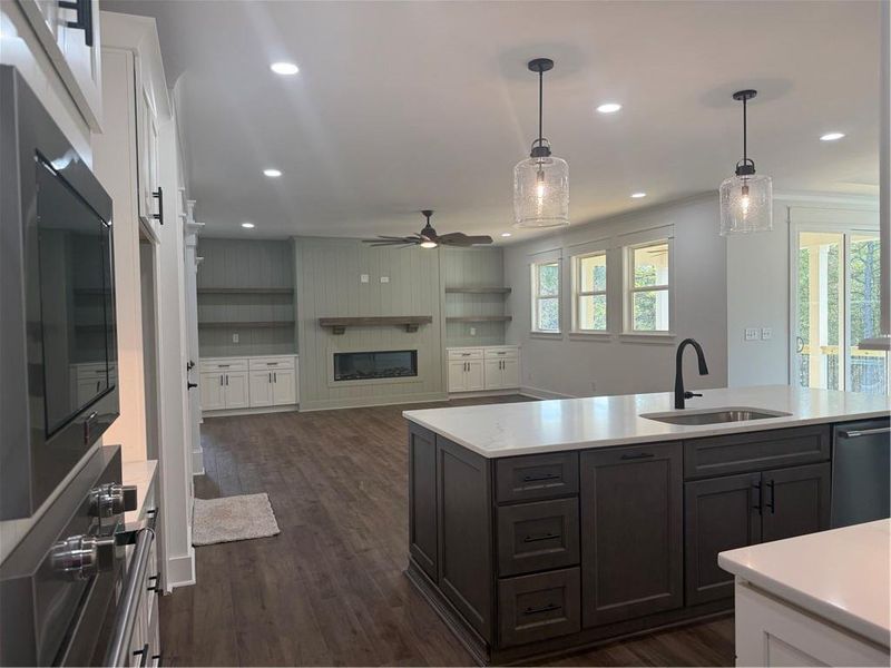 Furnished interior view inside a new home in , Waleska (Image 10). Furnished interior view inside a new home in , Waleska (Image 10).