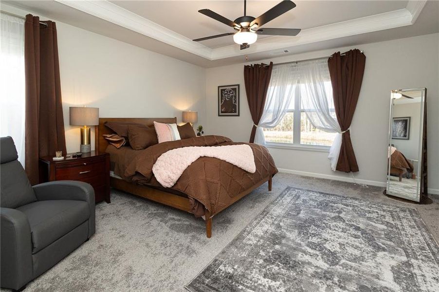 Furnished interior view inside a new home in Westgate Enclave, Loganville (Image 15).