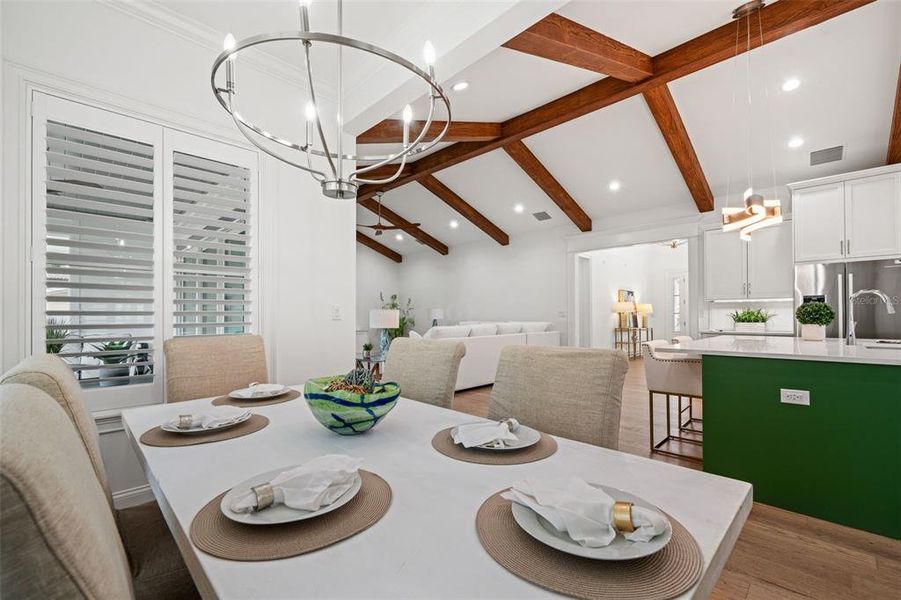 Furnished interior view inside a new home in , Tampa (Image 47). Furnished interior view inside a new home in , Tampa (Image 47).