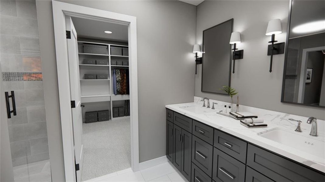 Furnished interior view inside a new home in , Carrollton (Image 7). Furnished interior view inside a new home in , Carrollton (Image 7).