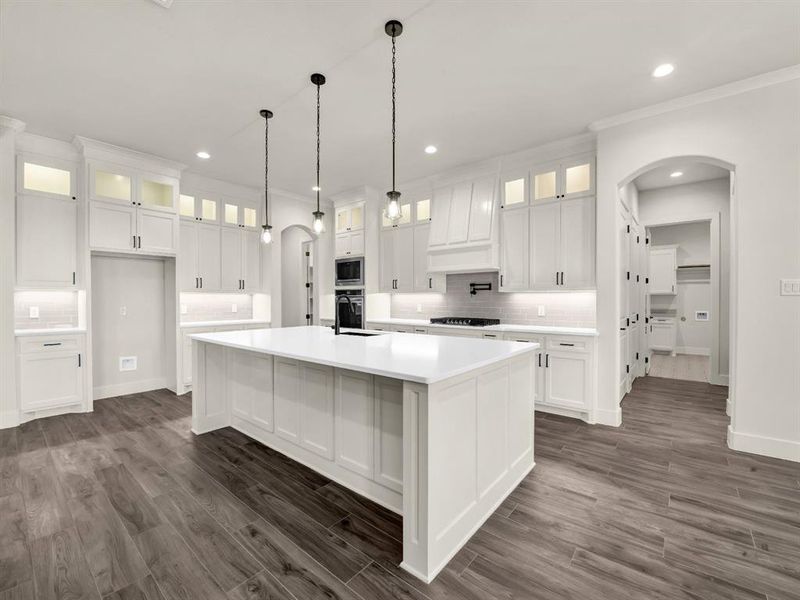 Furnished interior view inside a new home in , Weatherford (Image 6). Furnished interior view inside a new home in , Weatherford (Image 6).