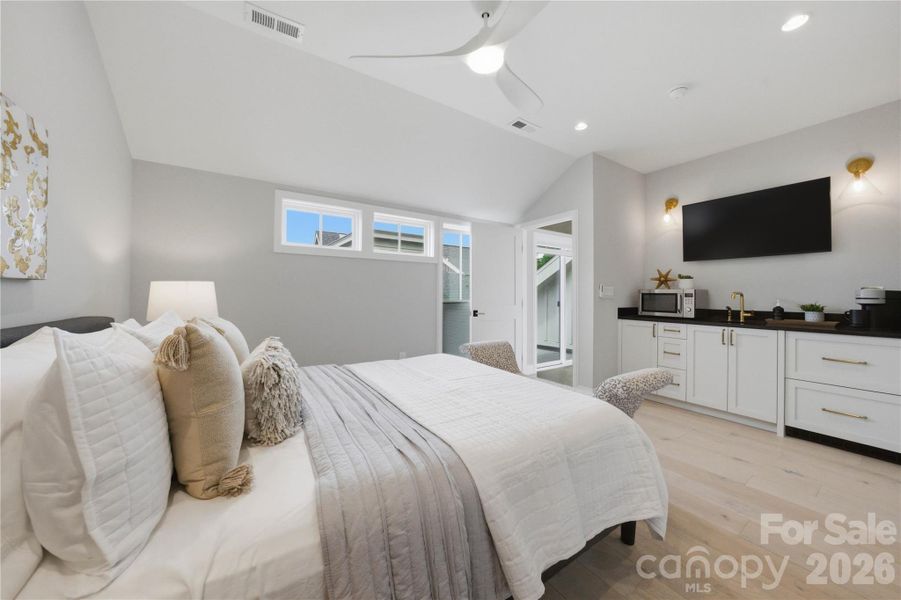 Furnished interior view inside a new home in , Charlotte (Image 44).