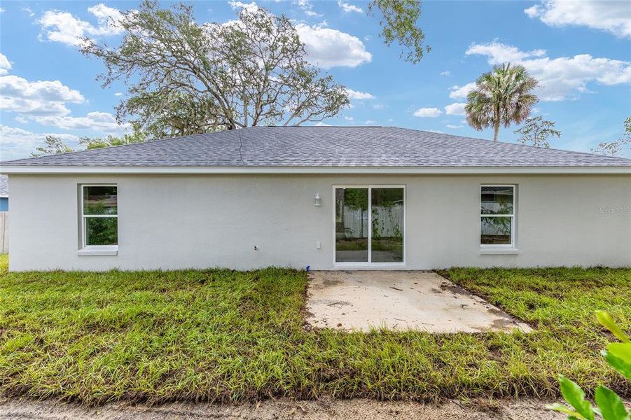 Exterior details and patio area of a home in , Ocala (Image 37).