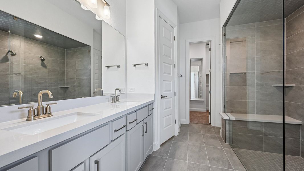 Furnished interior view inside a new home in Flora, Hutto (Image 21).