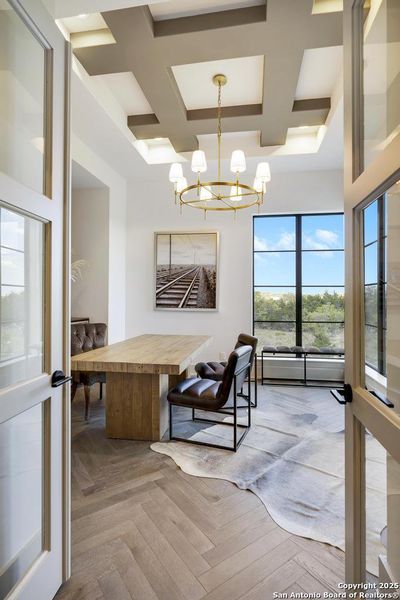 Furnished interior view inside a new home in , Boerne (Image 5).
