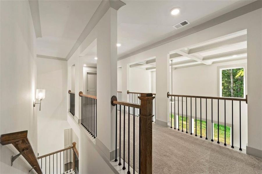 Spacious, unfurnished interior of a new home in Steeplechase, Hoschton (Image 34).