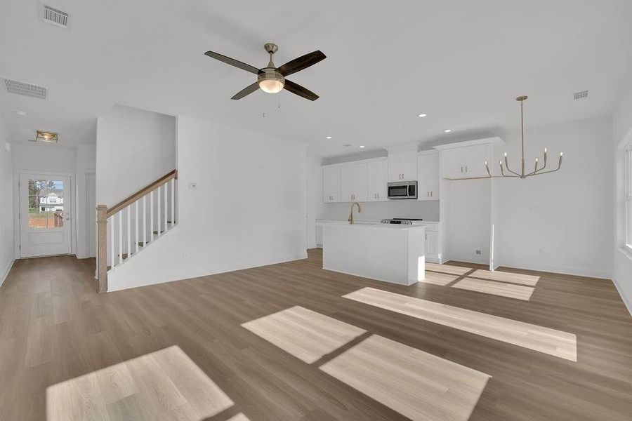 Spacious, unfurnished interior of a new home in , Ball Ground (Image 25). Spacious, unfurnished interior of a new home in , Ball Ground (Image 25).