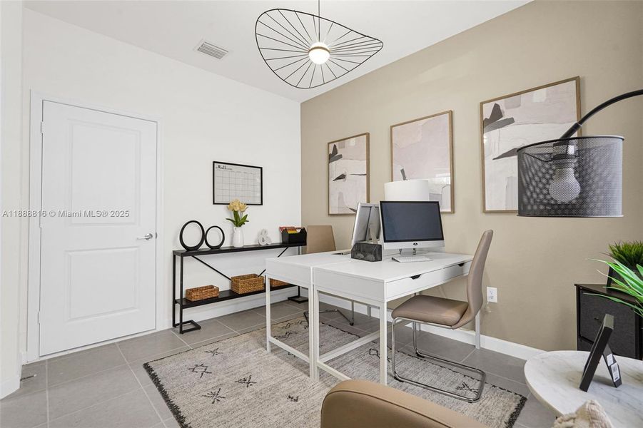 Furnished interior view inside a new home in , Homestead (Image 9).