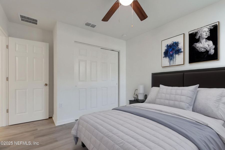 Furnished interior view inside a new home in , Jacksonville (Image 10).