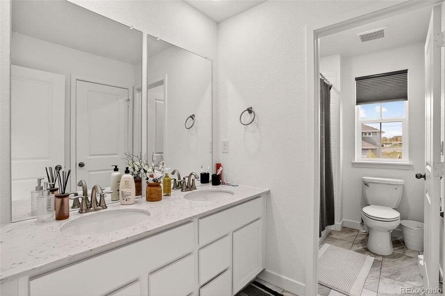 Furnished interior view inside a new home in , Parker (Image 14).