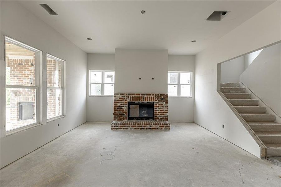 In-progress construction of a new home in , Buford, GA (Image 32).