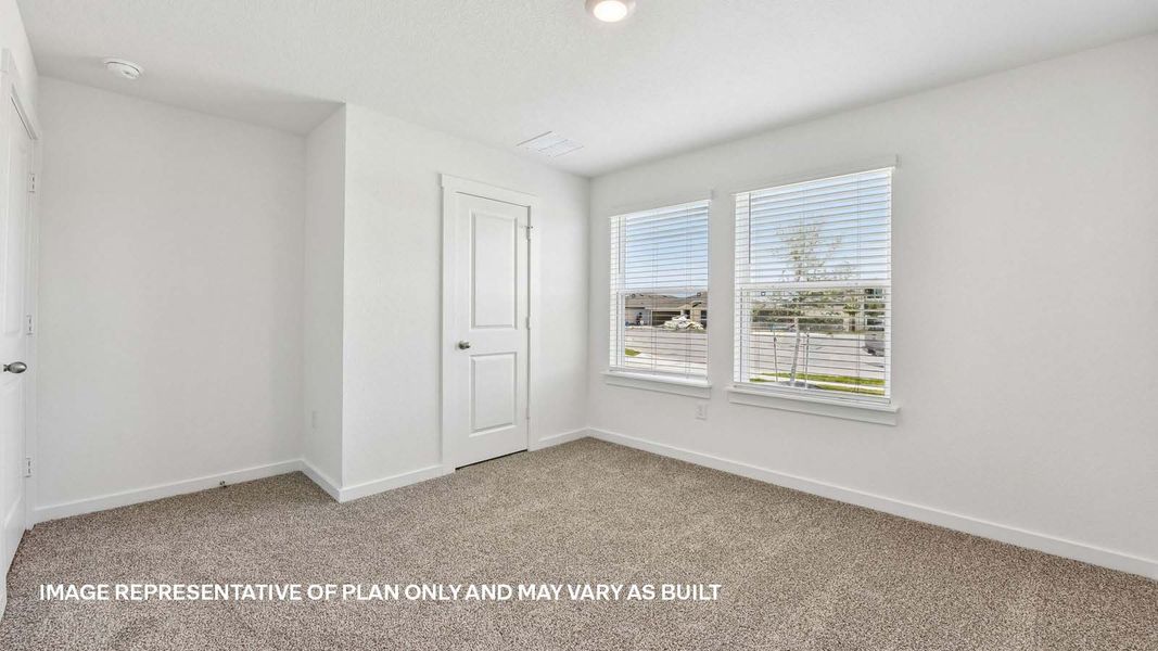 Spacious, unfurnished interior of a new home in Trails at Wildhorse, Austin (Image 23). Spacious, unfurnished interior of a new home in Trails at Wildhorse, Austin (Image 23).