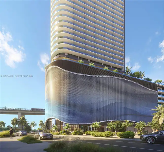 Condo located in Miami, FL showcasing its design and architecture (Image 3). Condo located in Miami, FL showcasing its design and architecture (Image 3).