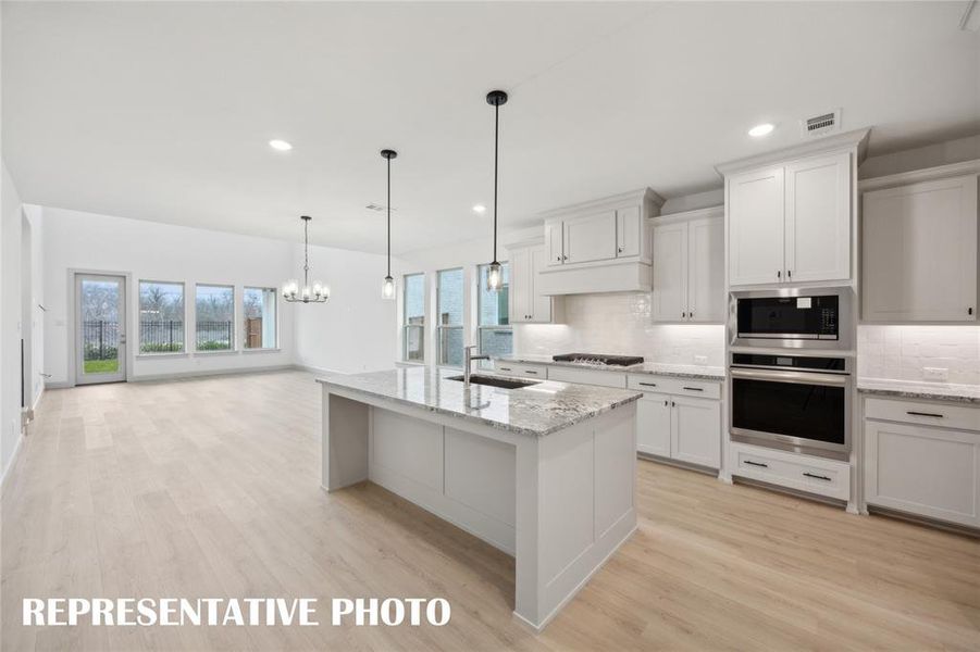 You'll find beautiful finishes and thoughtful design elements in our Orleans plan!  REPRESENTATIVE PHOTO