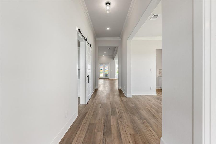 Spacious, unfurnished interior of a new home in Rocky Top, Krum (Image 27). Spacious, unfurnished interior of a new home in Rocky Top, Krum (Image 27).