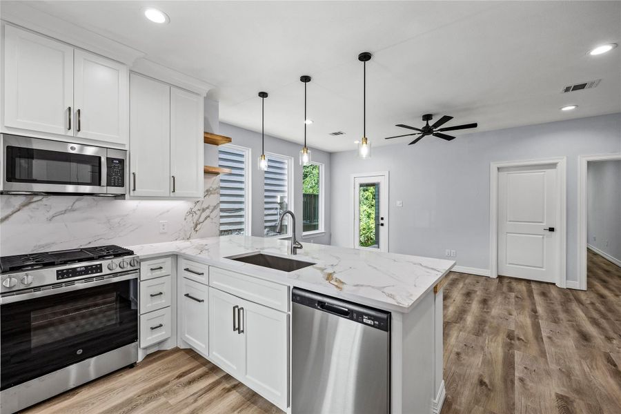 Furnished interior view inside a new home in , Montgomery (Image 5).
