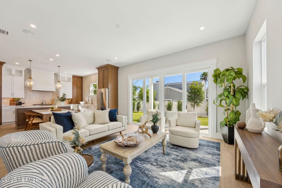 Furnished interior view inside a new home in , Fernandina Beach (Image 34). Furnished interior view inside a new home in , Fernandina Beach (Image 34).