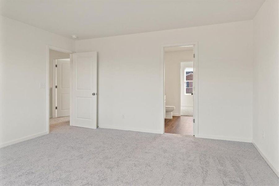 Spacious, unfurnished interior of a new home in The Ridge at Twin Rivers, Covington (Image 21). Spacious, unfurnished interior of a new home in The Ridge at Twin Rivers, Covington (Image 21).