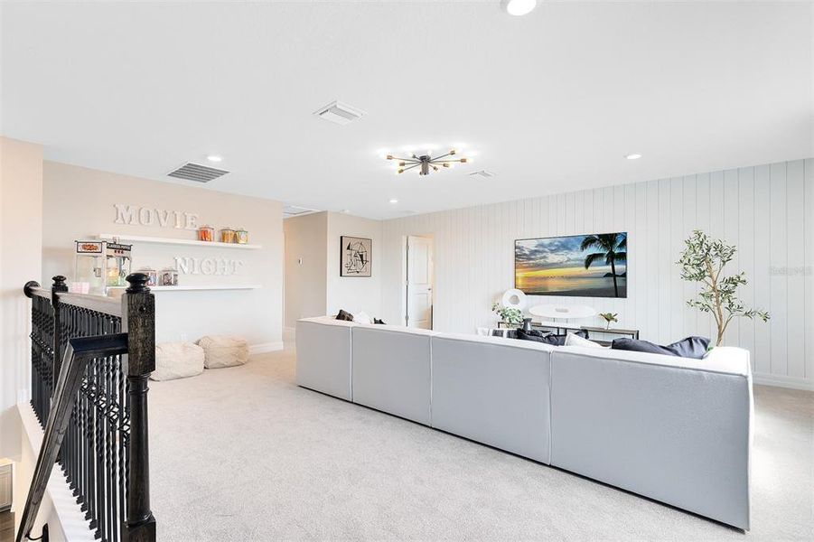 Furnished interior view inside a new home in The Landings at Live Oak Lake, St. Cloud (Image 17).