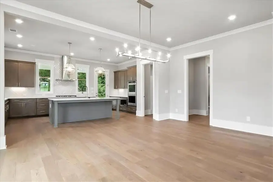 Furnished interior view inside a new home in Old Town Estates, Dacula (Image 10).