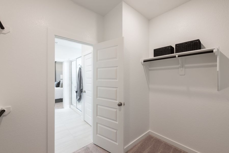 Furnished interior view inside a new home in Mason Woods, Cypress (Image 17).