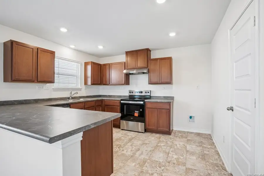 Furnished interior view inside a new home in Medina Crossing, Von Ormy (Image 6).