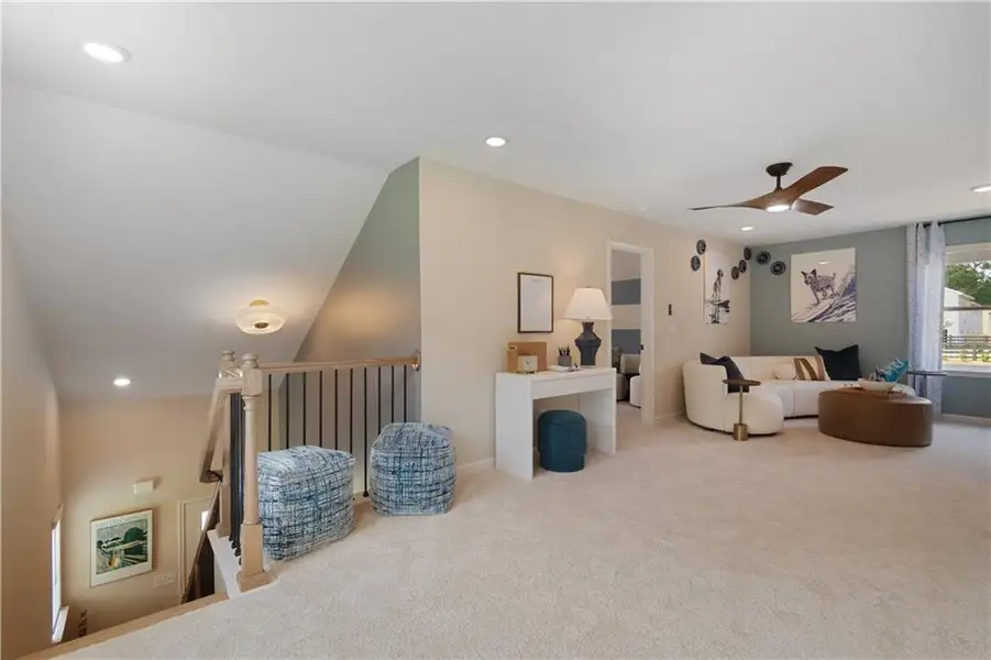 Furnished interior view inside a new home in Abbotts Crossing, Conyers (Image 7).