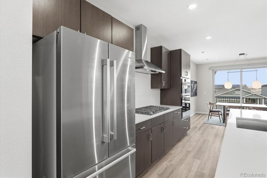 Furnished interior view inside a new home in , Littleton (Image 10).