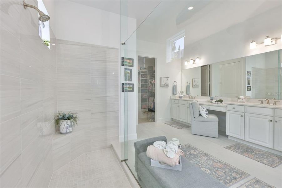 Furnished interior view inside a new home in Esplanade at Artisan Lakes, Palmetto (Image 30).