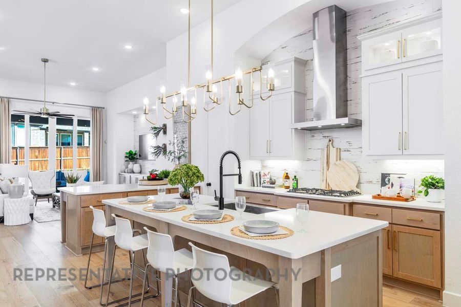 Furnished interior view inside a new home in Santa Rita Ranch: 90ft. lots, Liberty Hill (Image 31). Furnished interior view inside a new home in Santa Rita Ranch: 90ft. lots, Liberty Hill (Image 31).