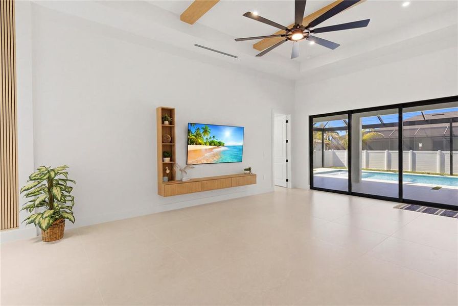 Spacious, unfurnished interior of a new home in , Cape Coral (Image 21). Spacious, unfurnished interior of a new home in , Cape Coral (Image 21).